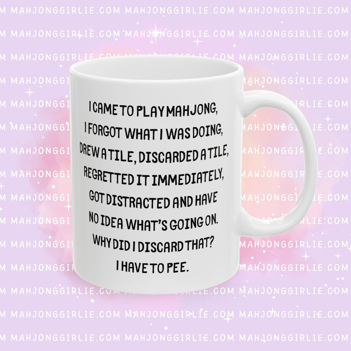 Funny Quote Mahjong Mug