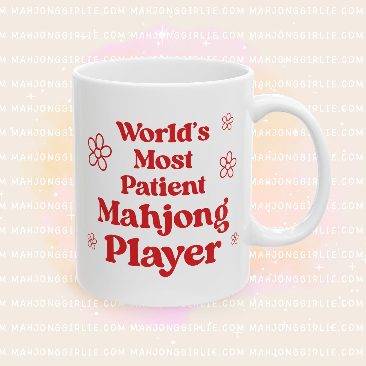 World's Most Patient Mahjong Player Mug