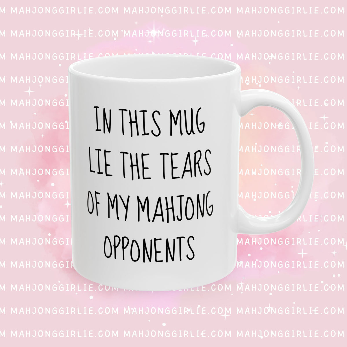 Tears of My Mahjong Opponents Mug