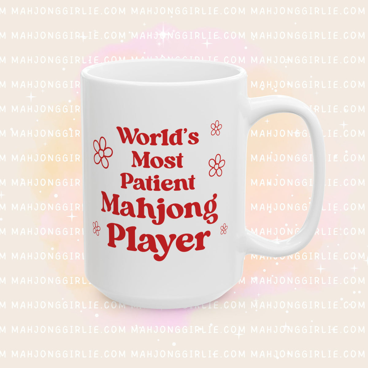 World's Most Patient Mahjong Player Mug