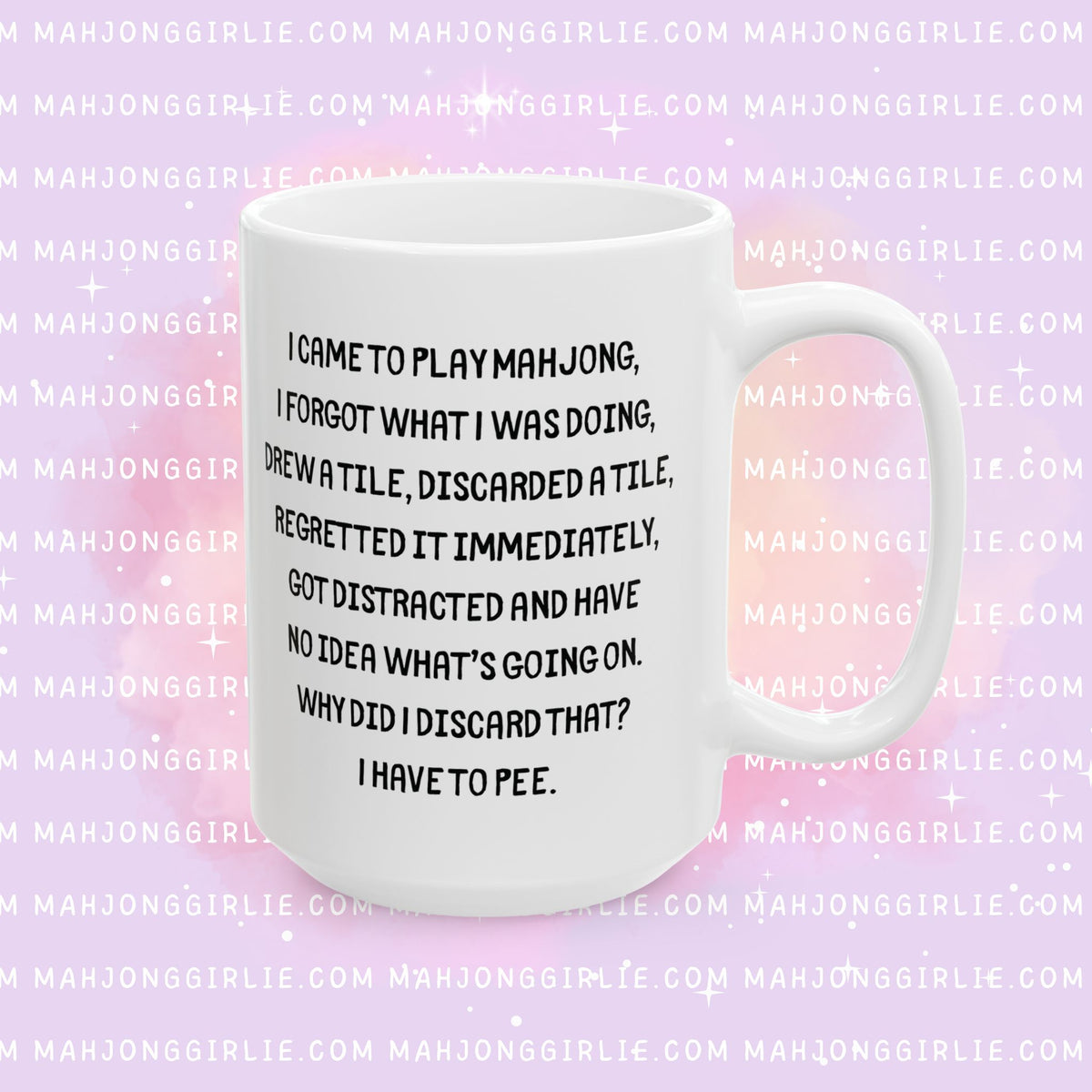Funny Quote Mahjong Mug