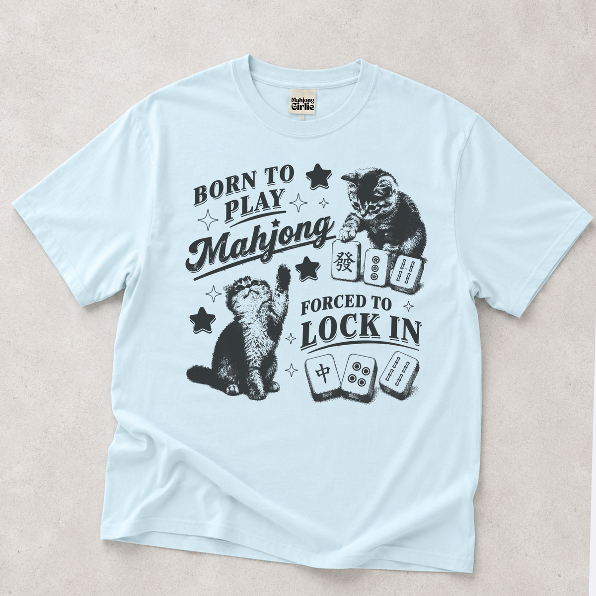 Born to Play Mahjong T-Shirt