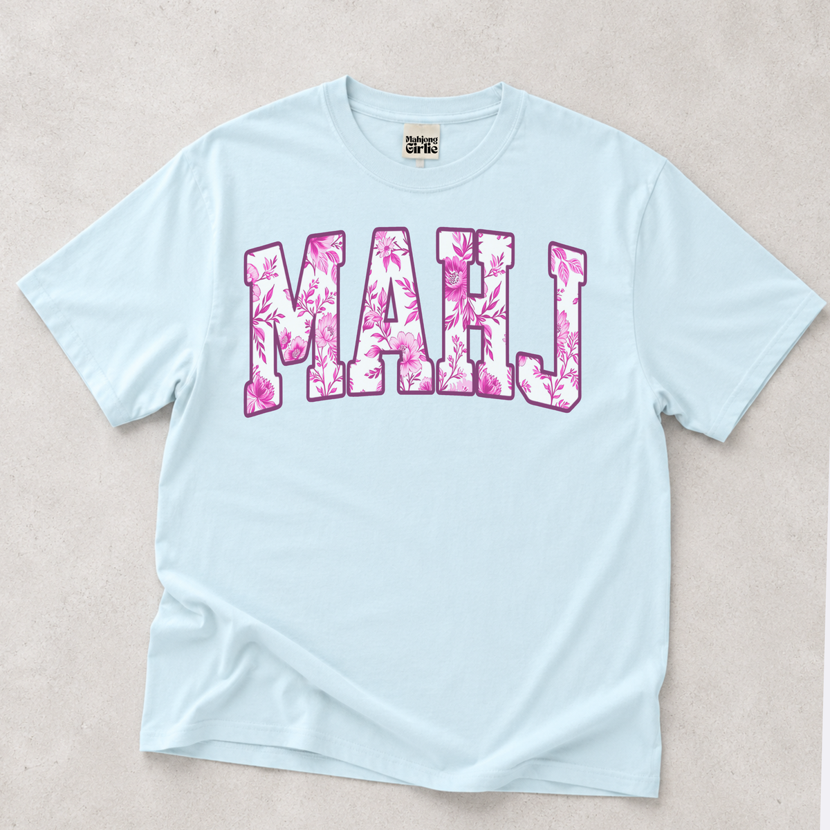 Pink Toile MAHJ T-Shirt