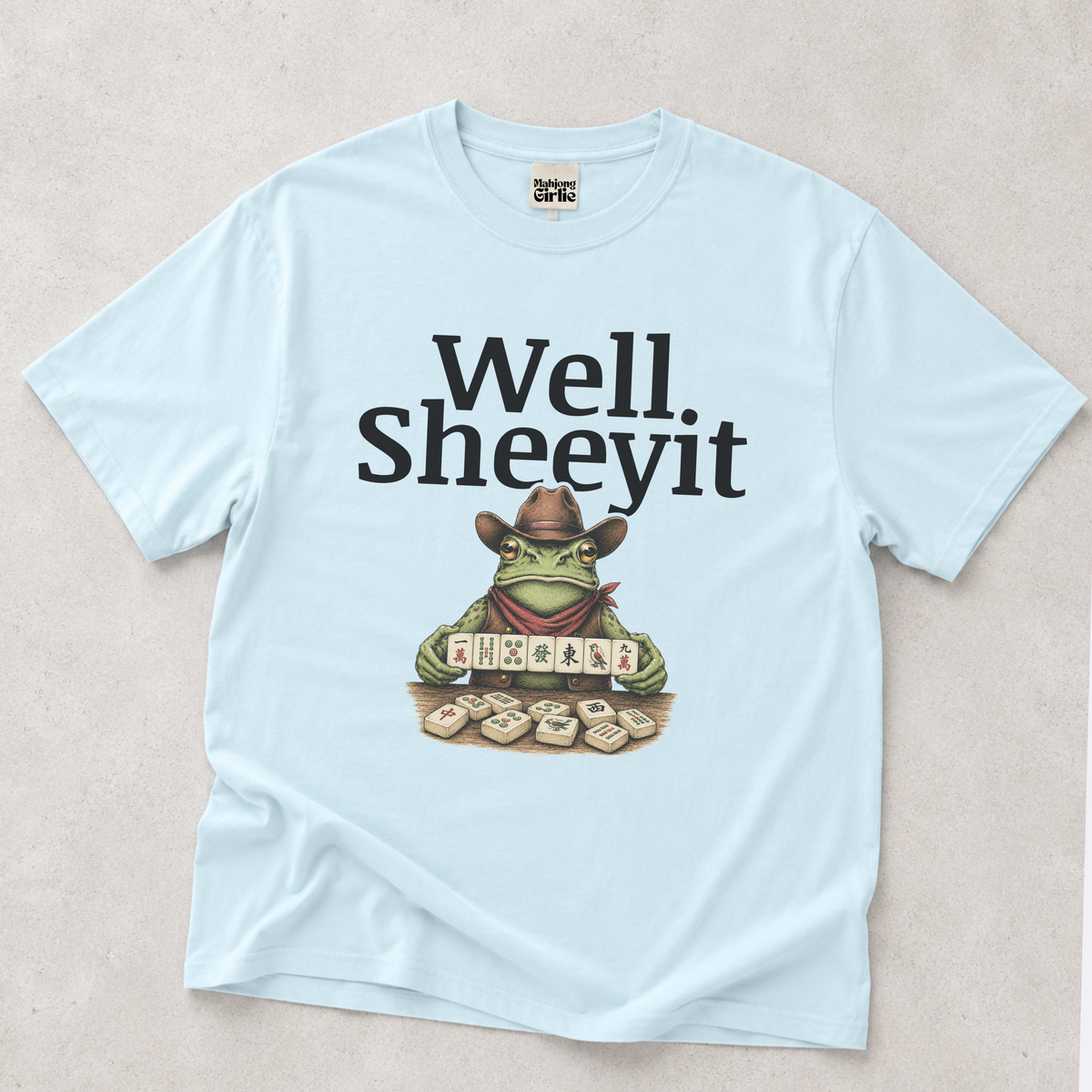 Well Sheeyit Cowboy Frog T-Shirt