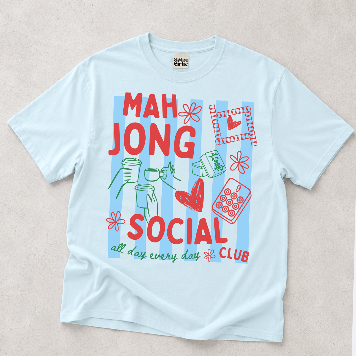 Mahjong Social Club T-Shirt