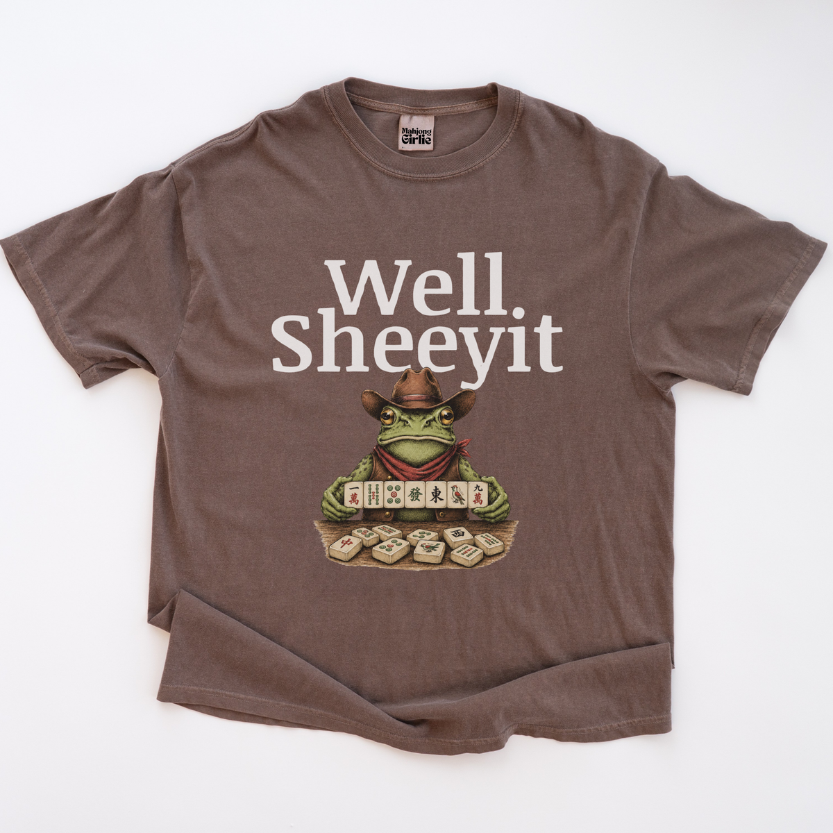 Well Sheeyit Cowboy Frog T-Shirt