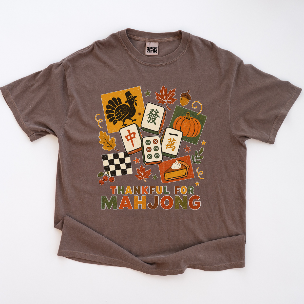 Thankful For Mahjong T-Shirt