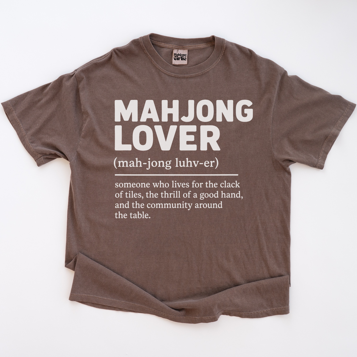 Mahjong Lover Definition T-Shirt