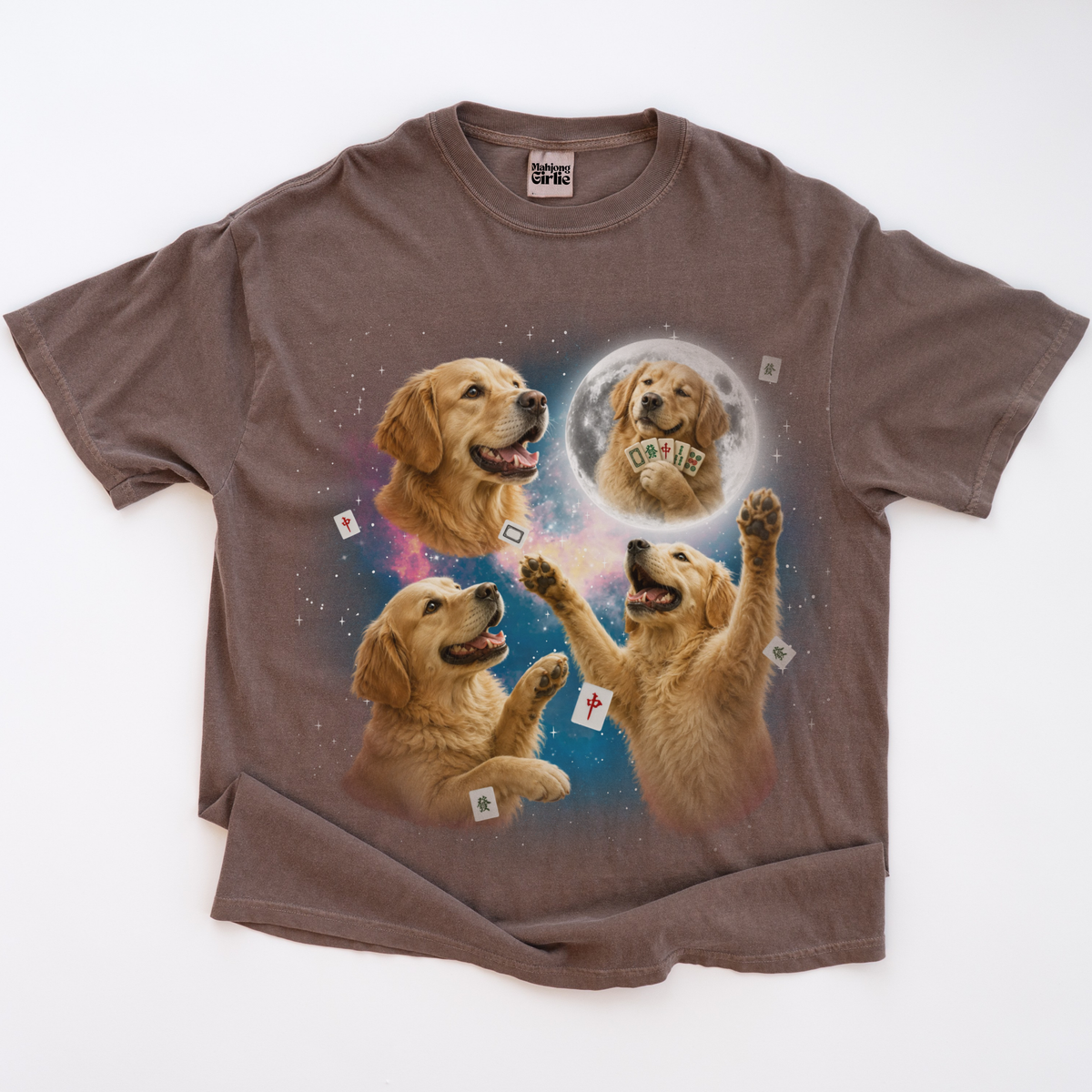 3 Dogs Retro 90s T-Shirt