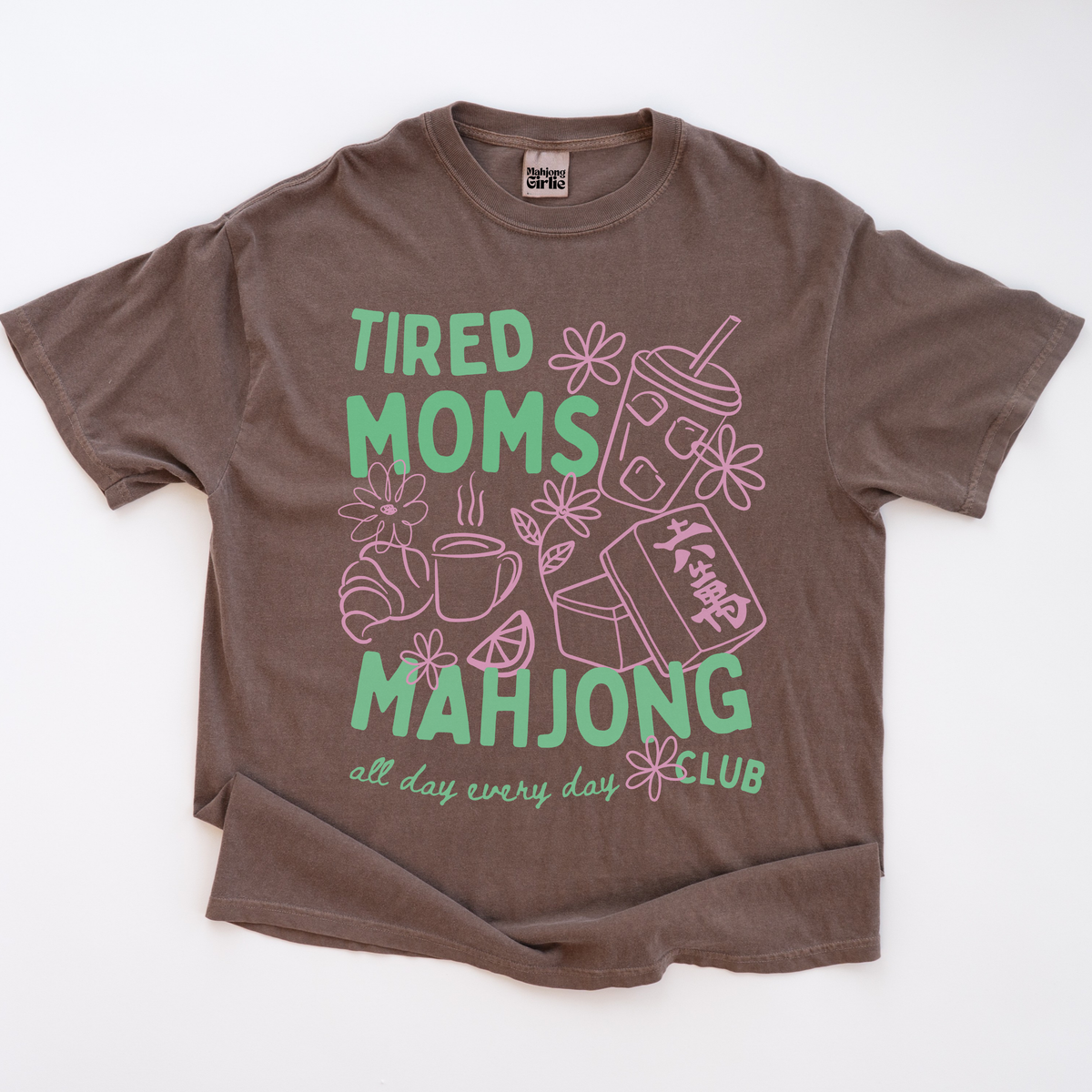 Tired Moms Mahjong Club T-Shirt