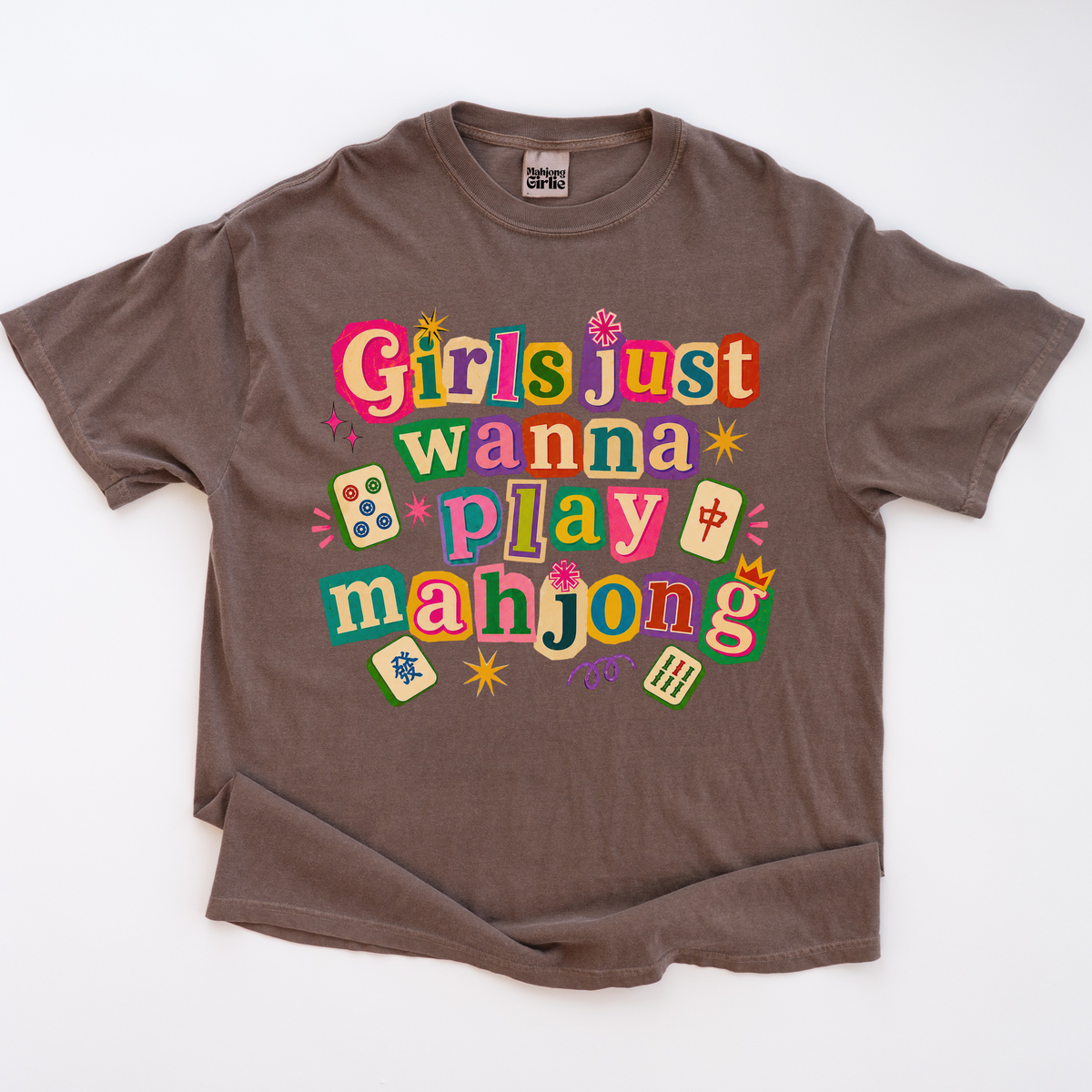 Girls Just Wanna Play Mahjong T-Shirt