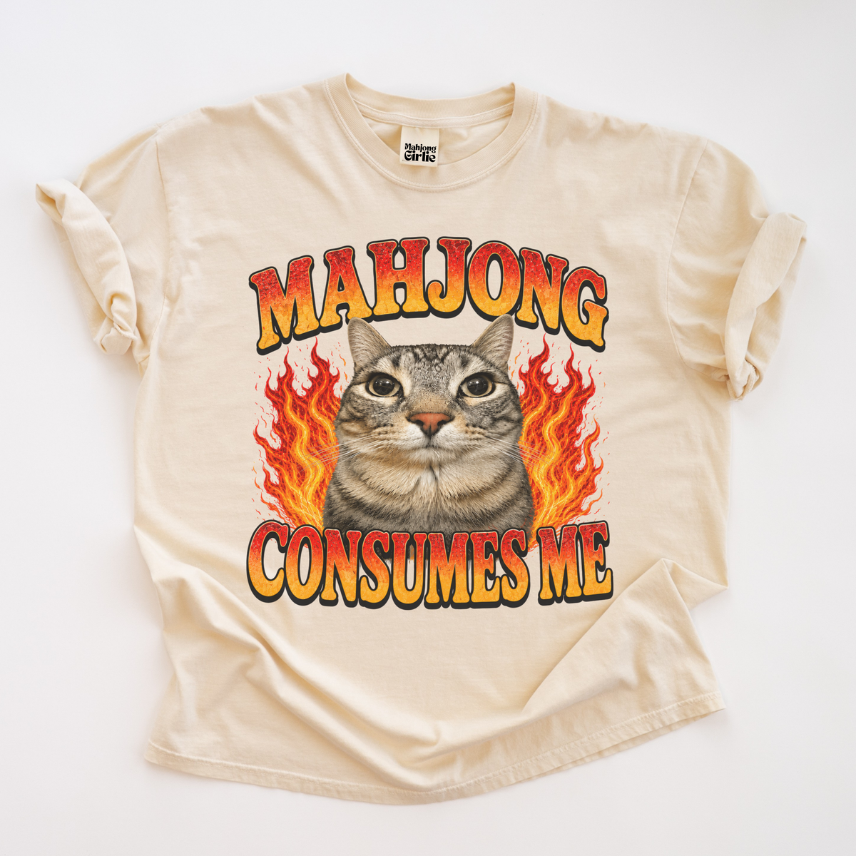 Mahjong Consumes Me T-Shirt