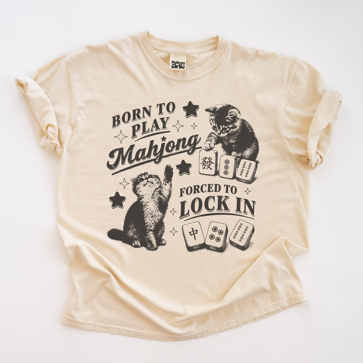 Born to Play Mahjong T-Shirt