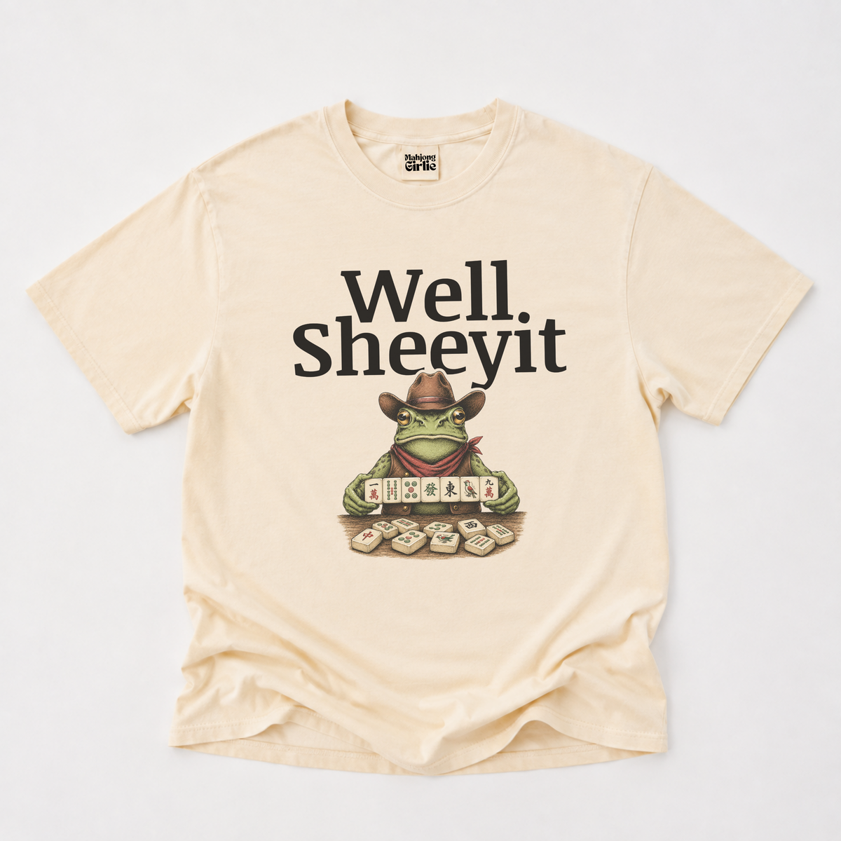 Well Sheeyit Cowboy Frog T-Shirt