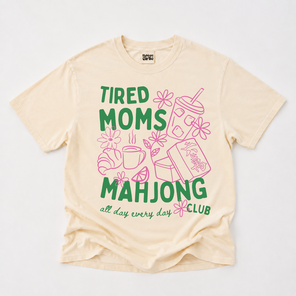 Tired Moms Mahjong Club T-Shirt