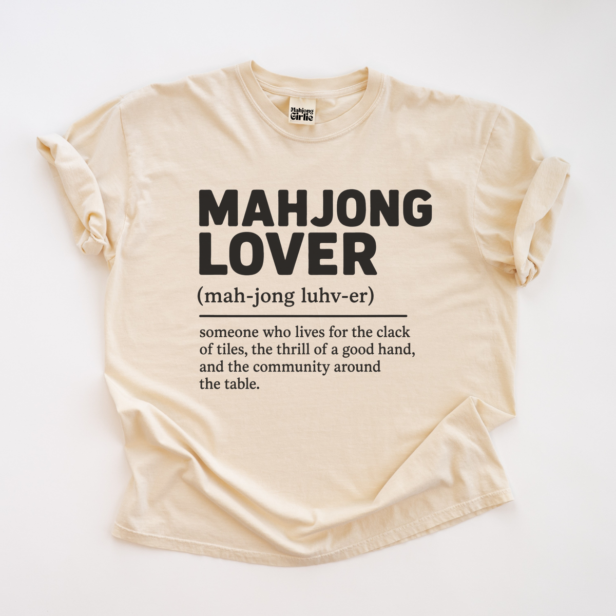 Mahjong Lover Definition T-Shirt