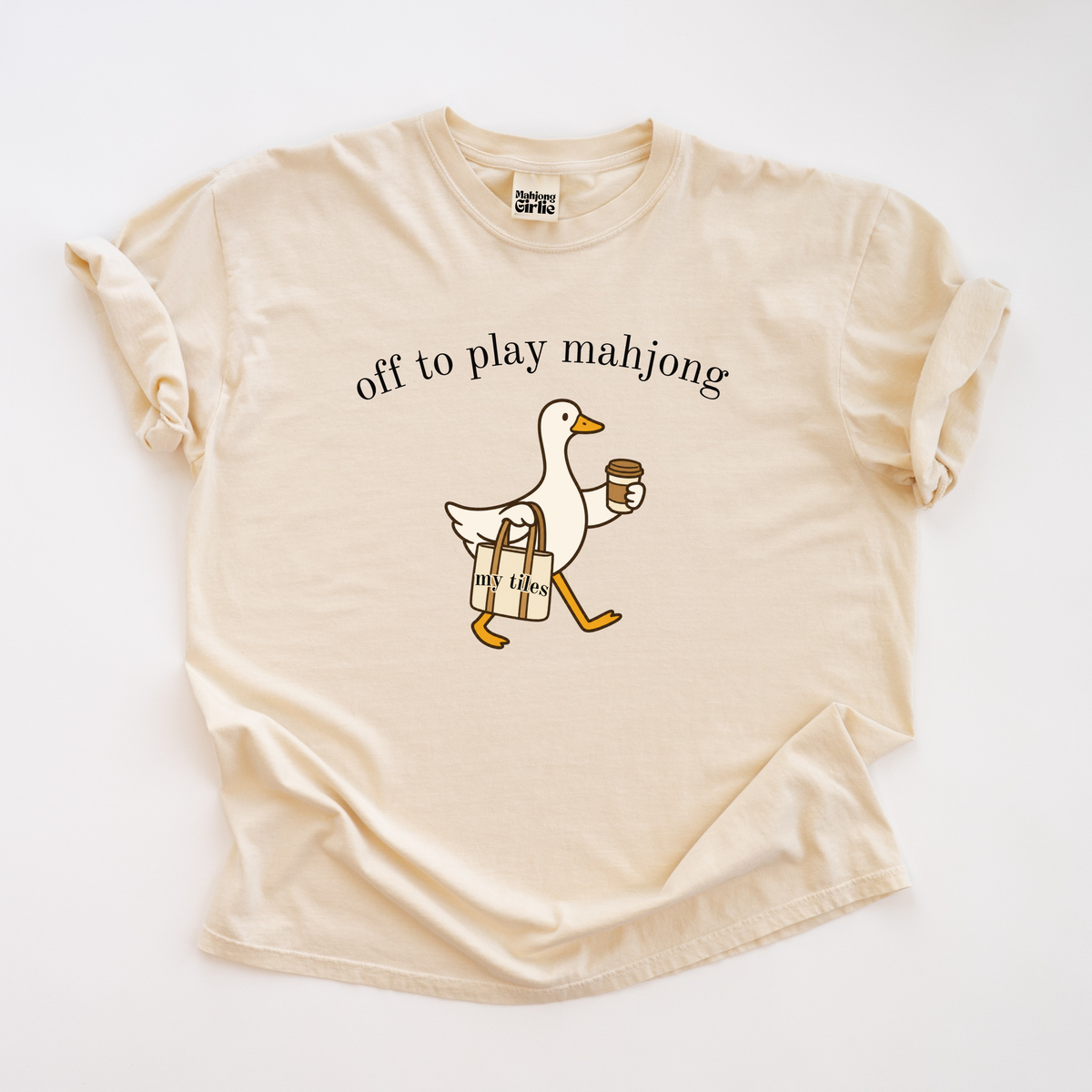 Off To Play Mahjong T-Shirt