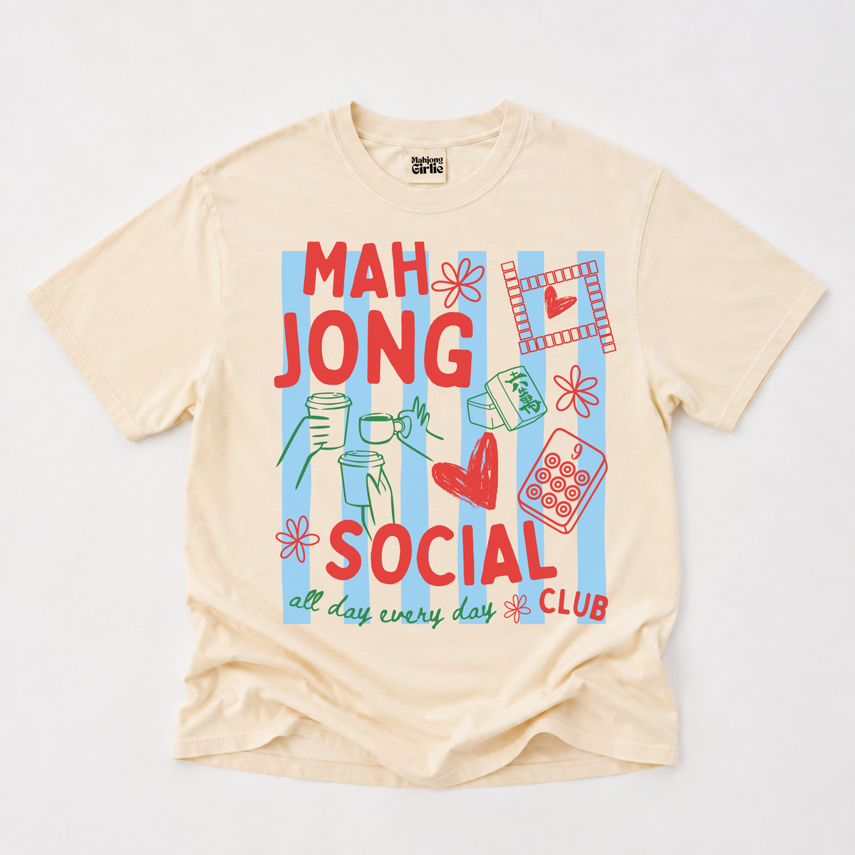 Mahjong Social Club T-Shirt