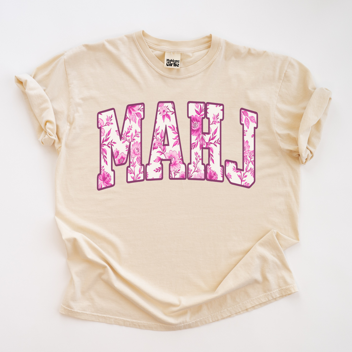 Pink Toile MAHJ T-Shirt