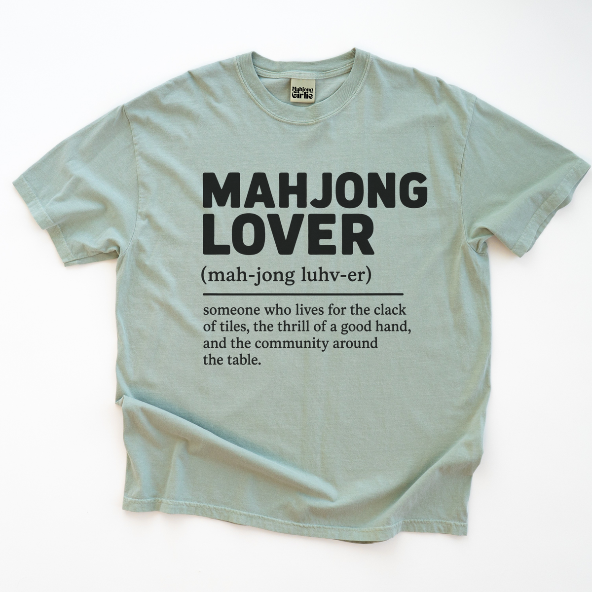 Mahjong Lover Definition T-Shirt