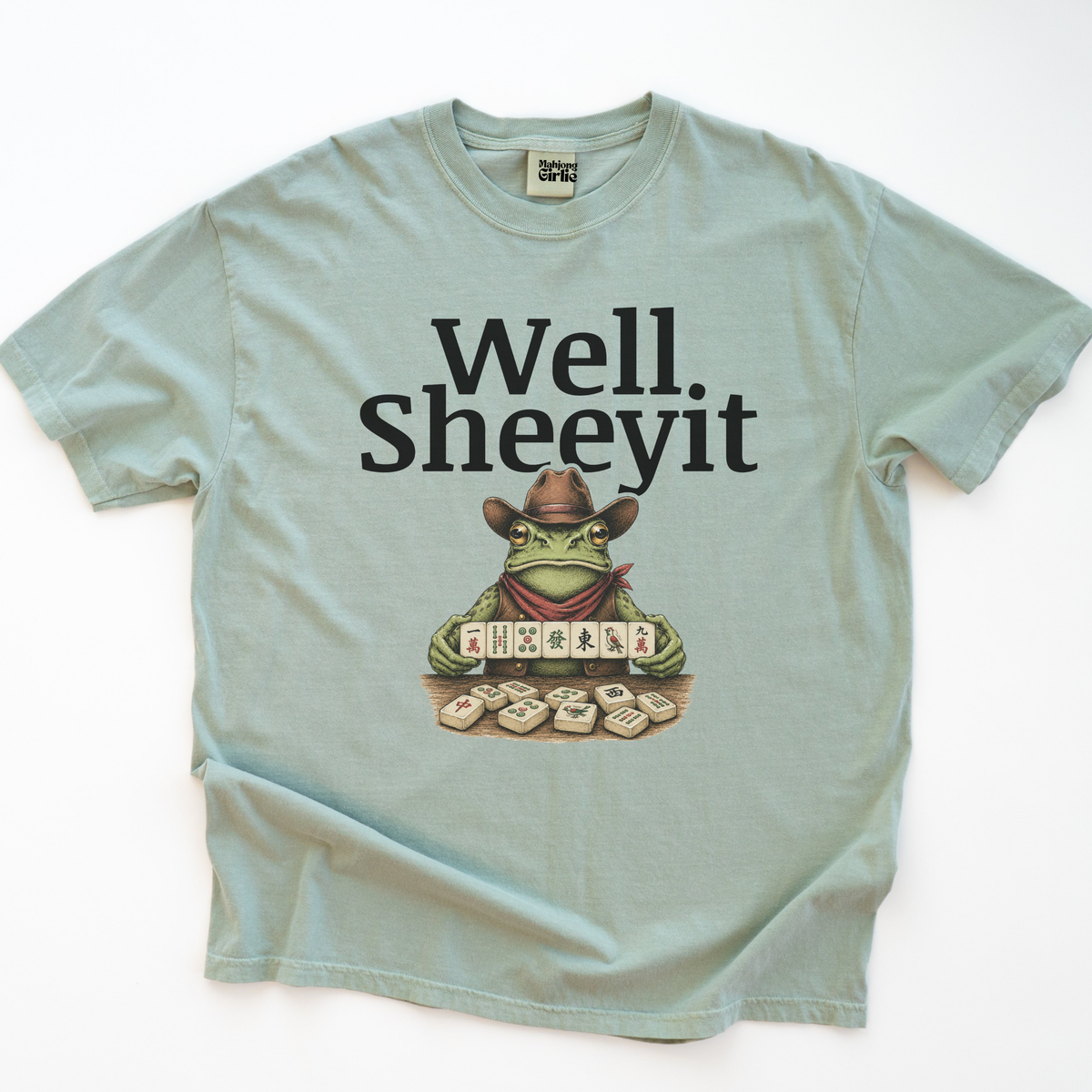 Well Sheeyit Cowboy Frog T-Shirt