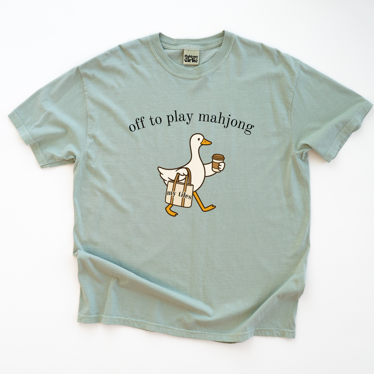 Off To Play Mahjong T-Shirt