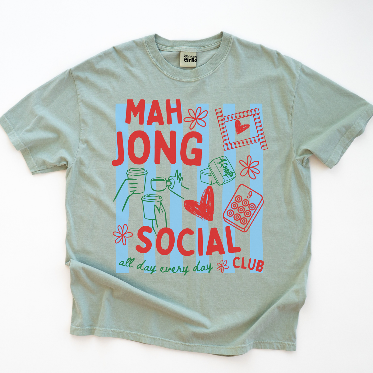 Mahjong Social Club T-Shirt
