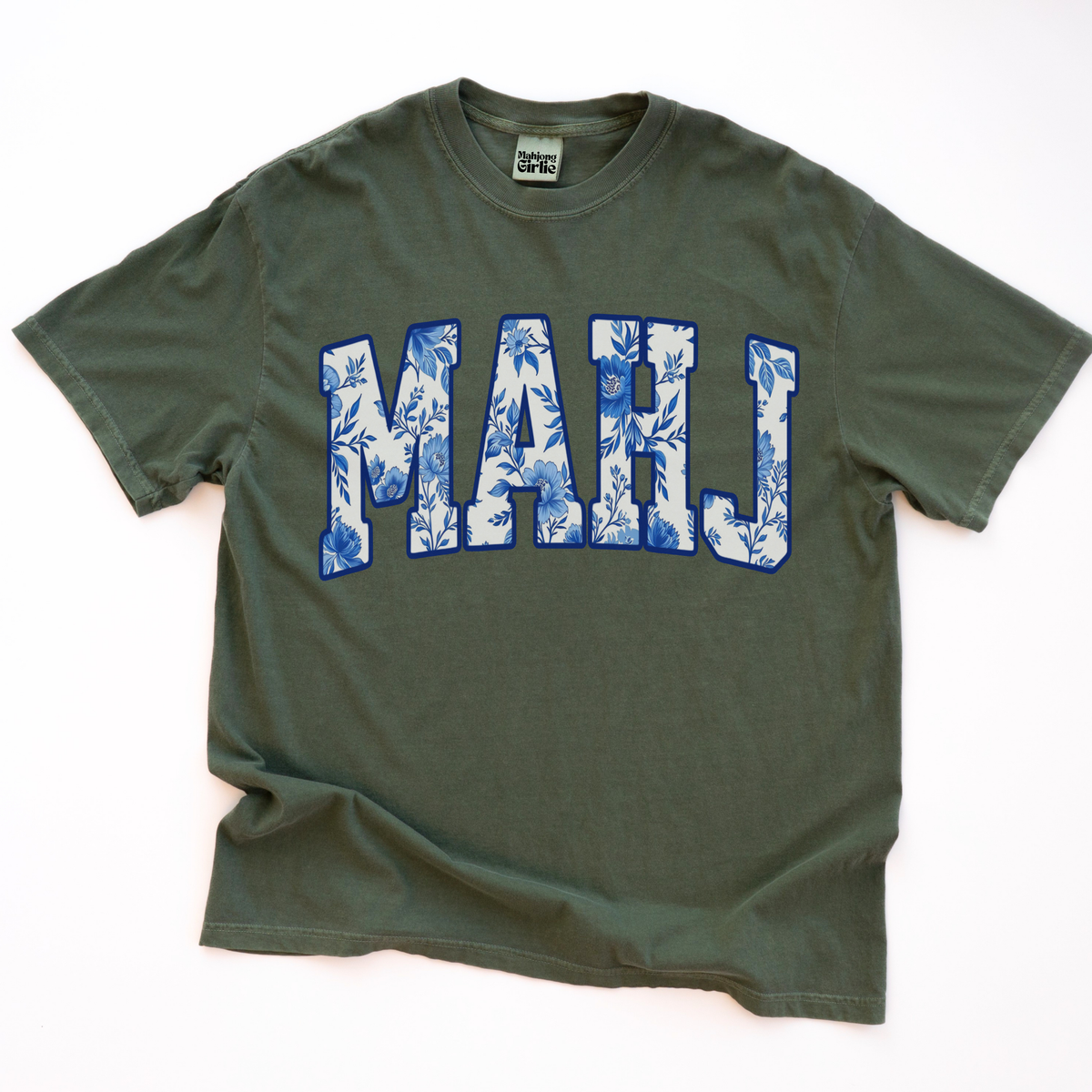 Blue Toile MAHJ T-Shirt