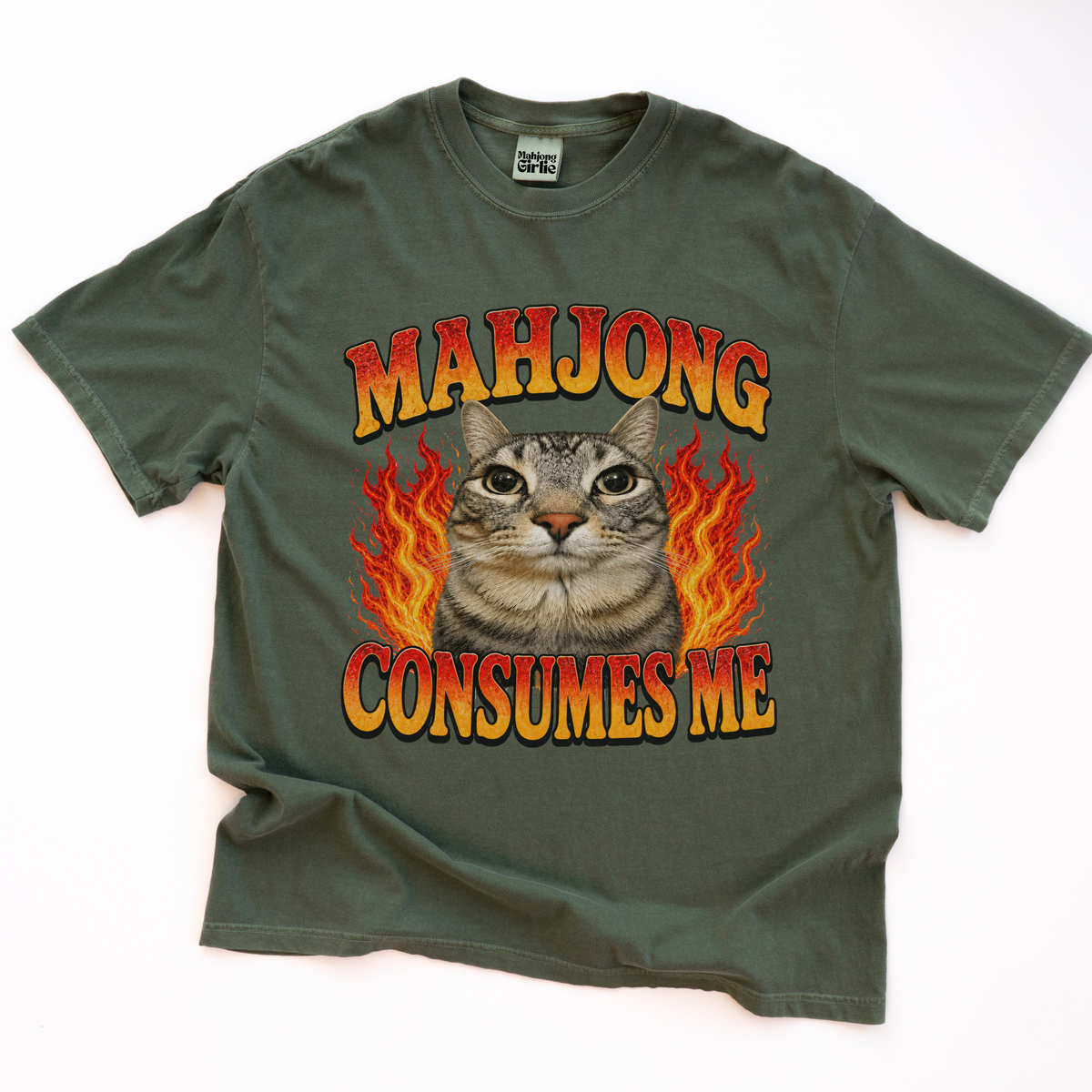 Mahjong Consumes Me T-Shirt