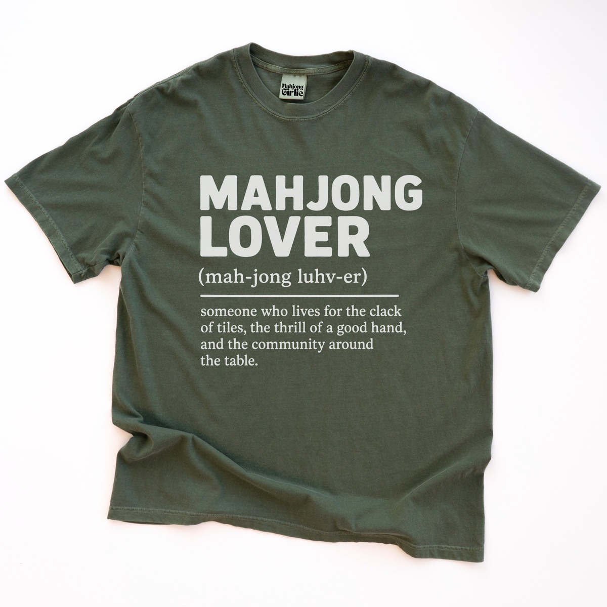Mahjong Lover Definition T-Shirt
