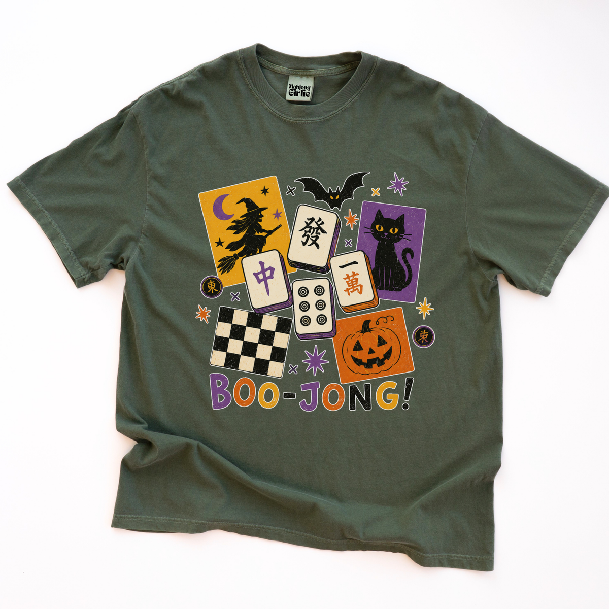 BooJong Halloween Mahjong T-Shirt