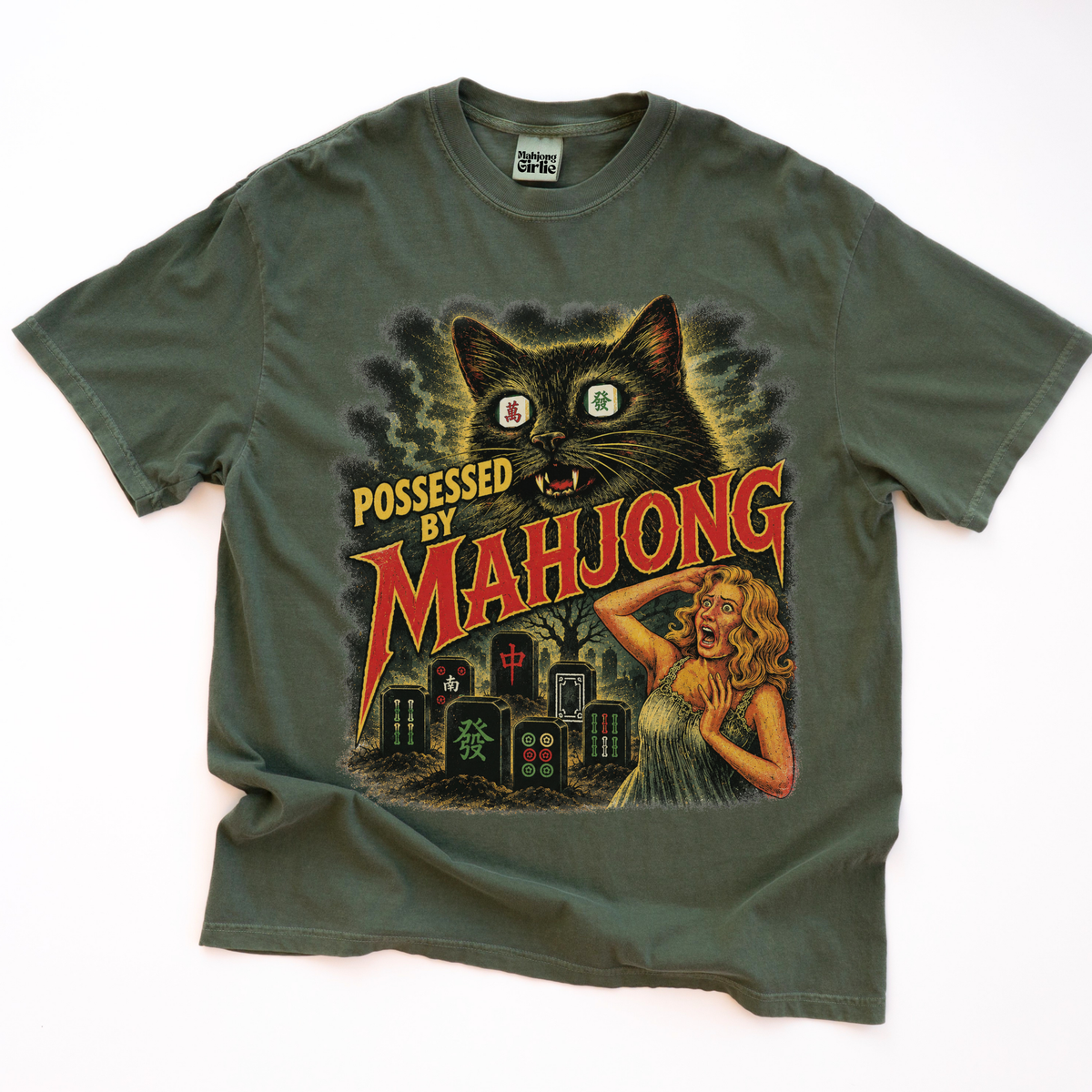 Possessed by Mahjong T-Shirt