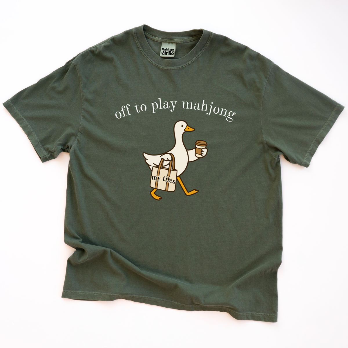 Off To Play Mahjong T-Shirt