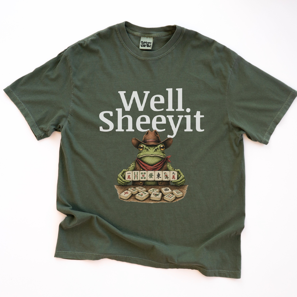 Well Sheeyit Cowboy Frog T-Shirt