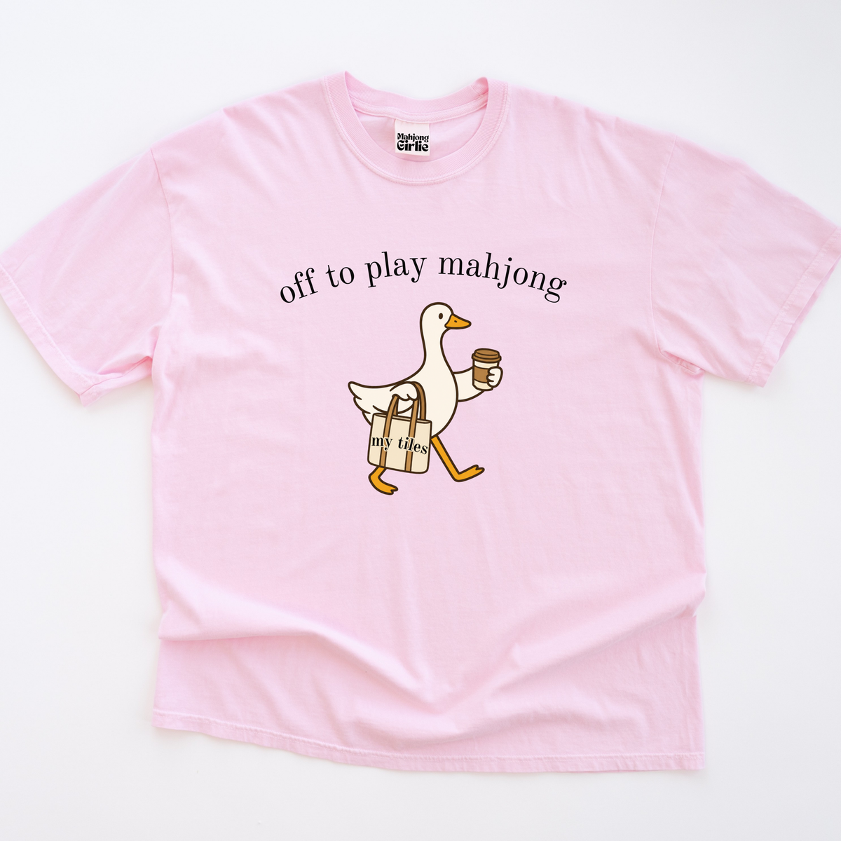 Off To Play Mahjong T-Shirt
