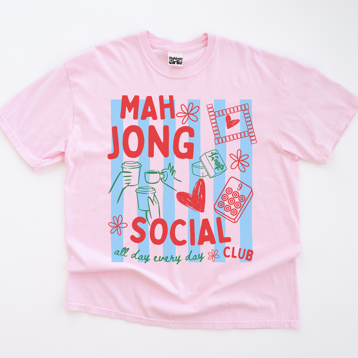 Mahjong Social Club T-Shirt