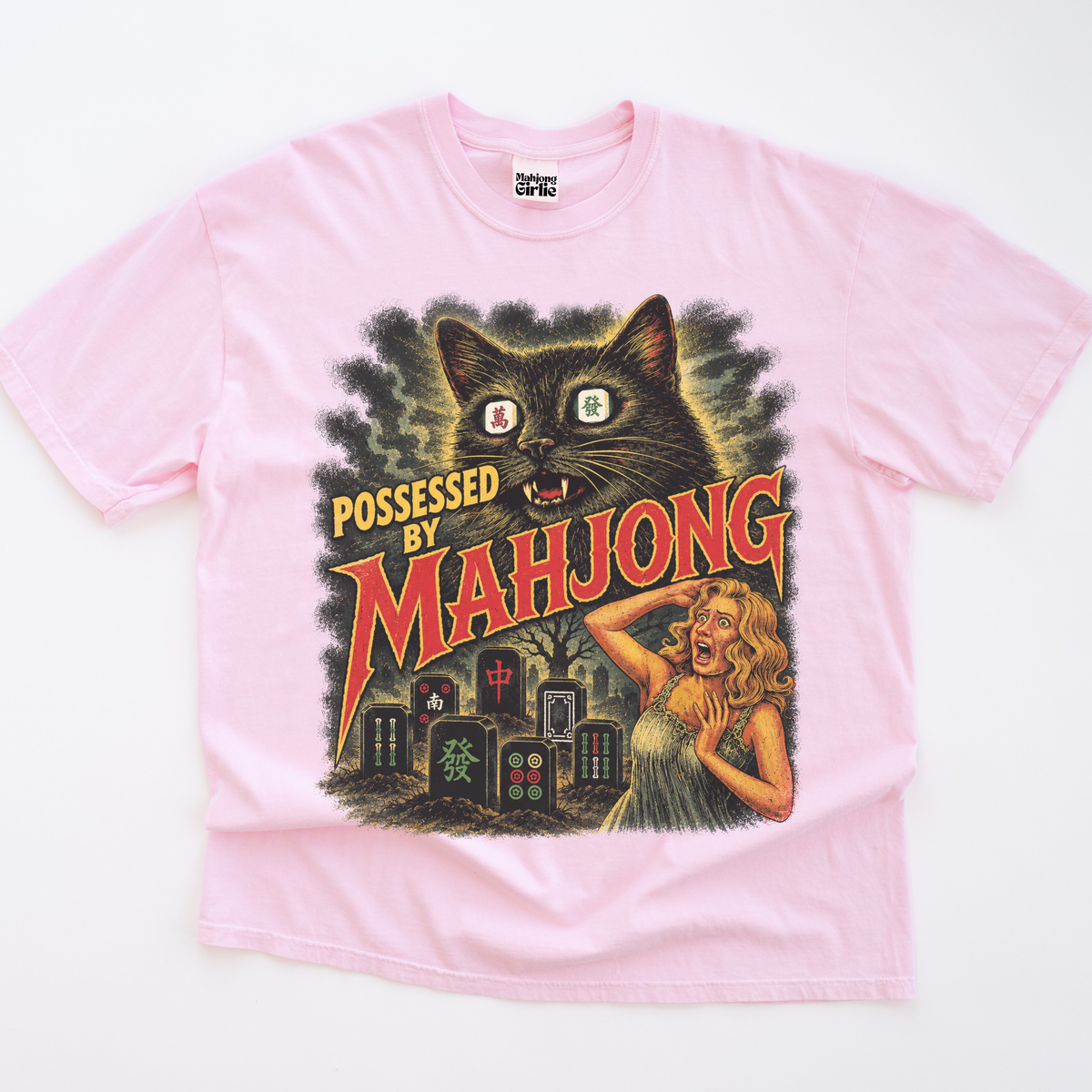 Possessed by Mahjong T-Shirt