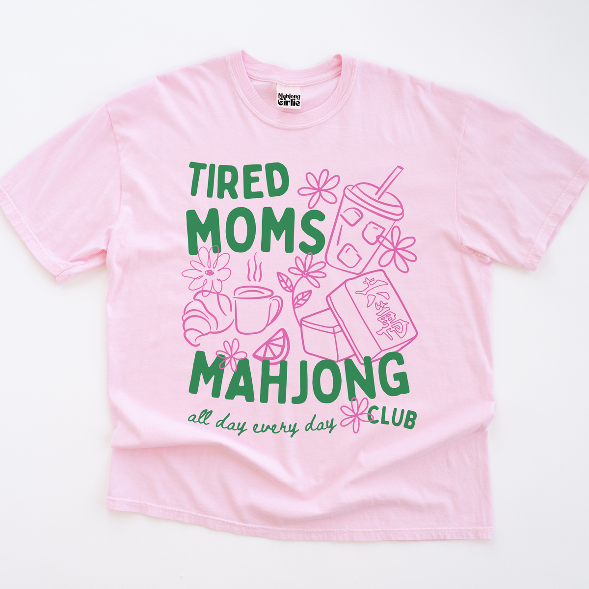 Tired Moms Mahjong Club T-Shirt