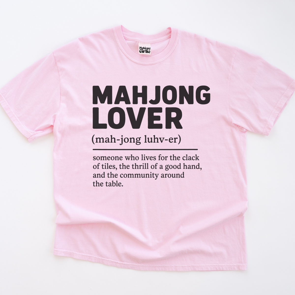 Mahjong Lover Definition T-Shirt