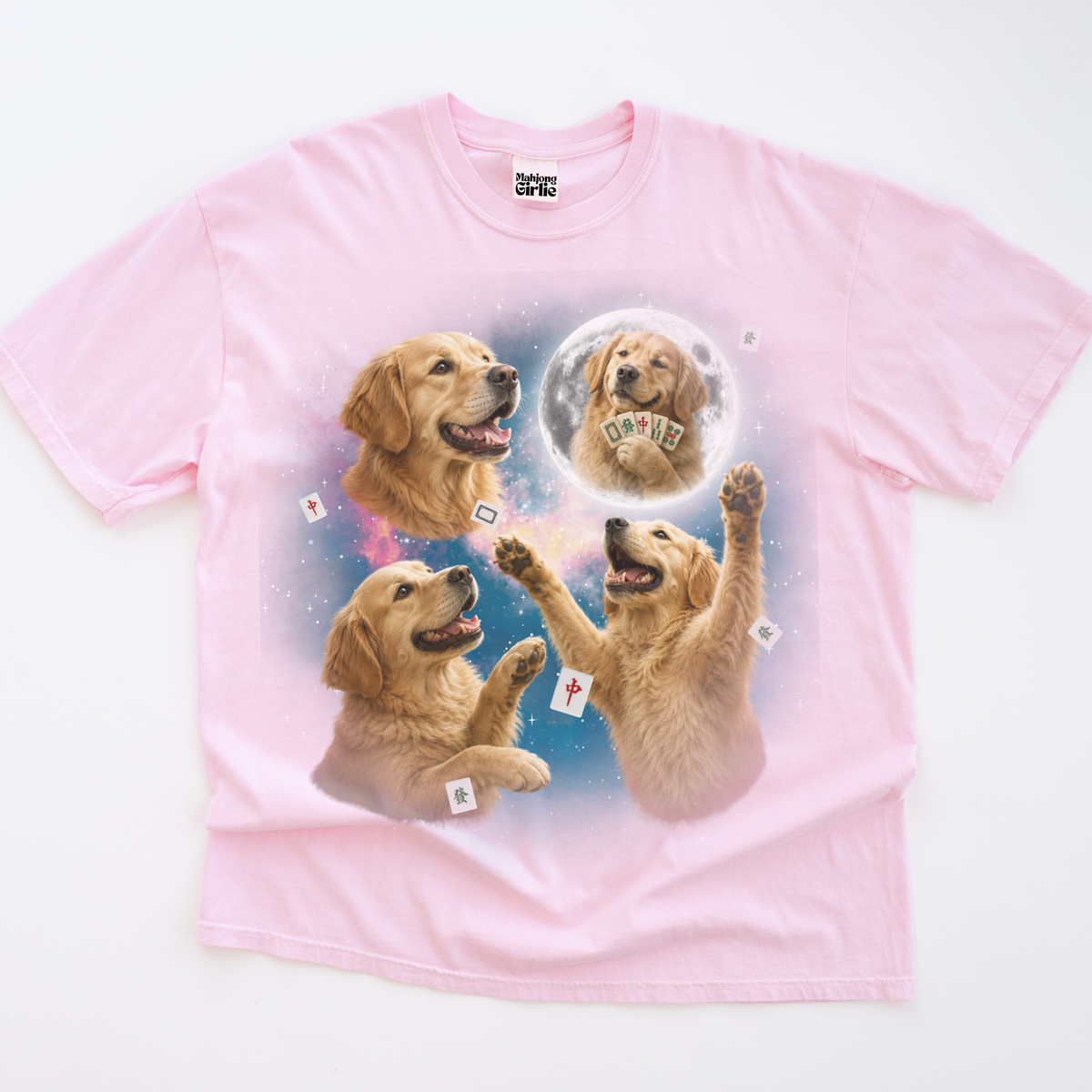3 Dogs Retro 90s T-Shirt