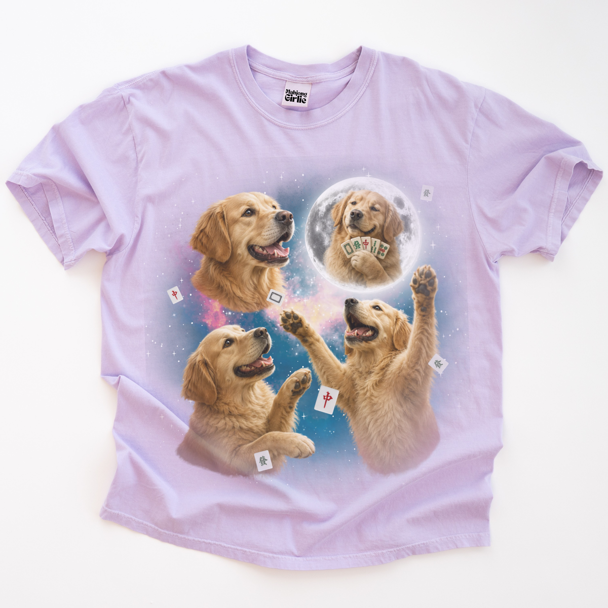 3 Dogs Retro 90s T-Shirt