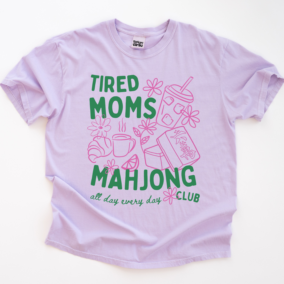 Tired Moms Mahjong Club T-Shirt