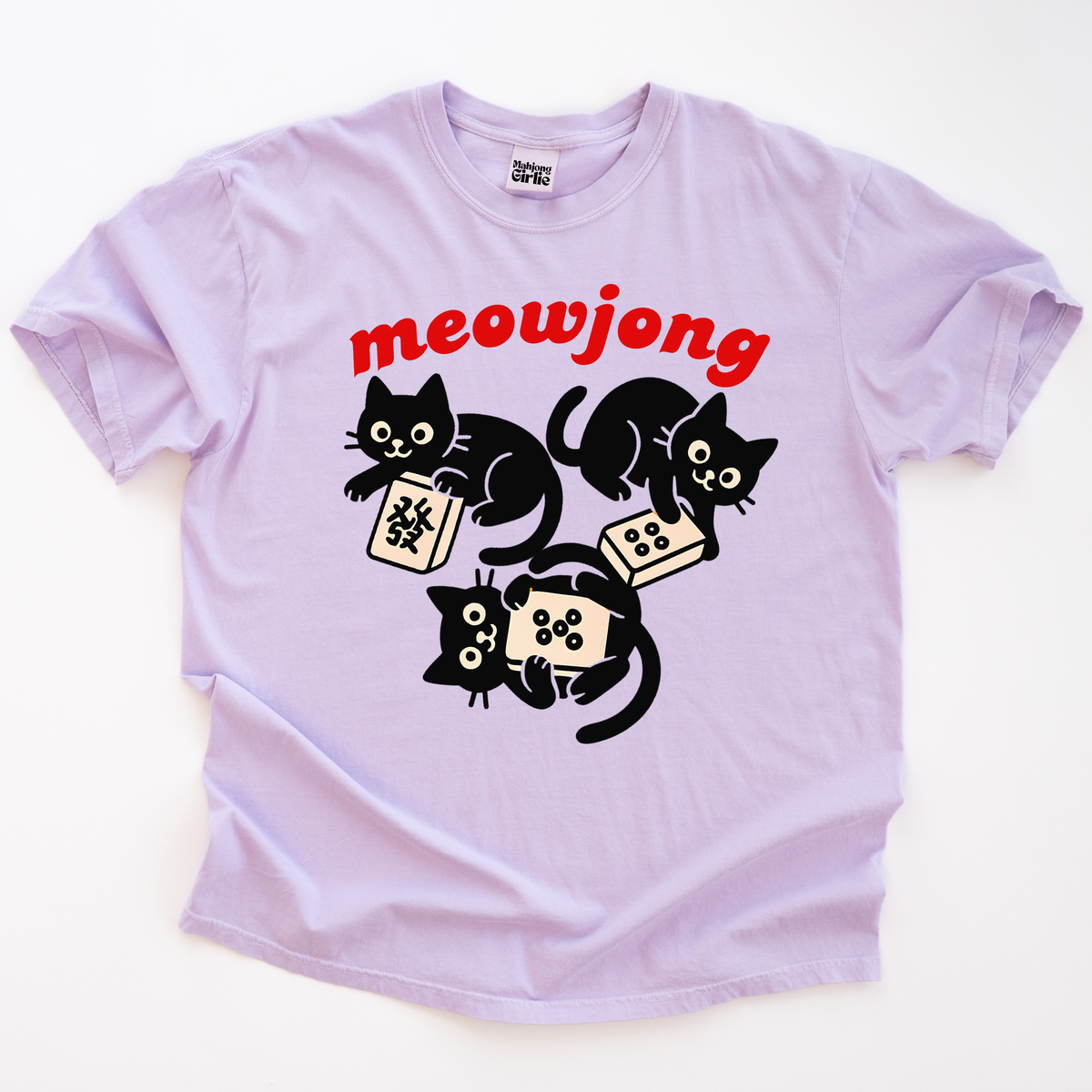 Meowjong Black Cats T-shirt
