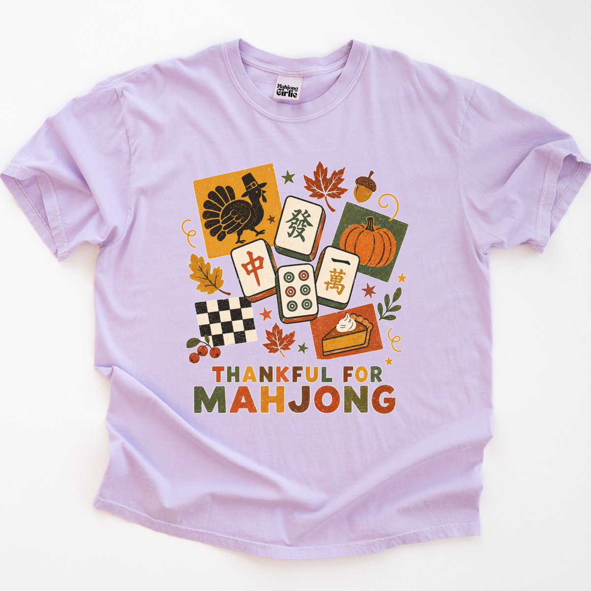 Thankful For Mahjong T-Shirt