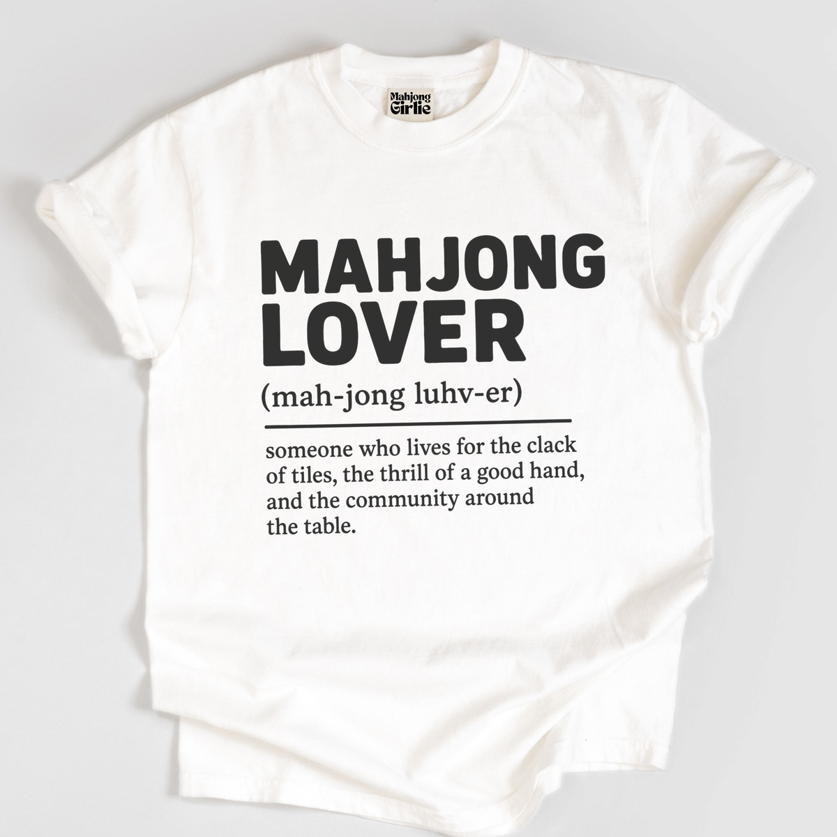 Mahjong Lover Definition T-Shirt