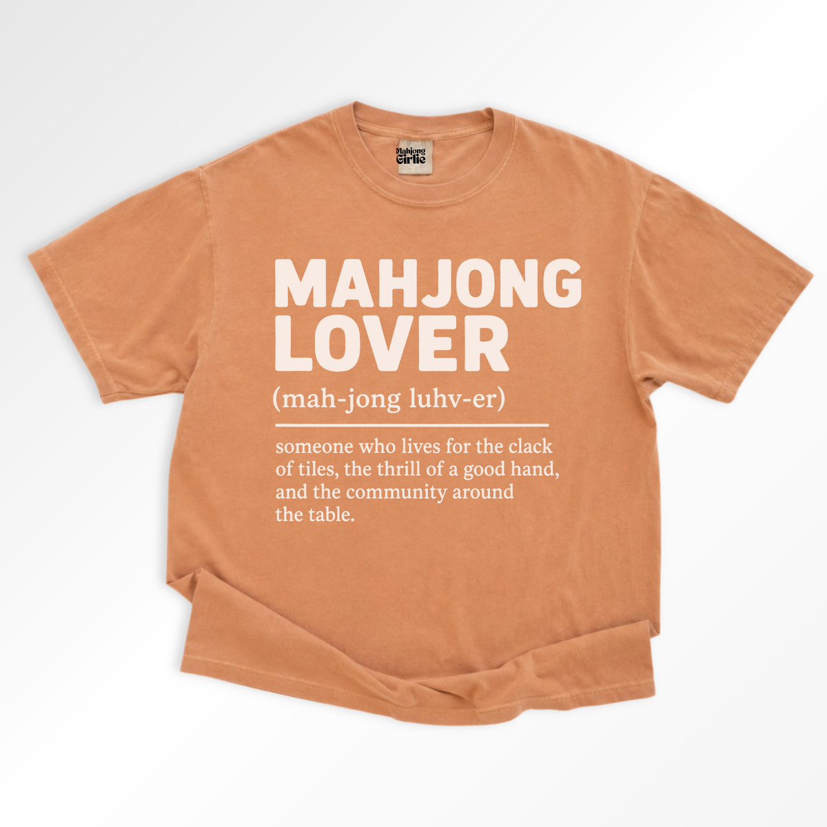 Mahjong Lover Definition T-Shirt