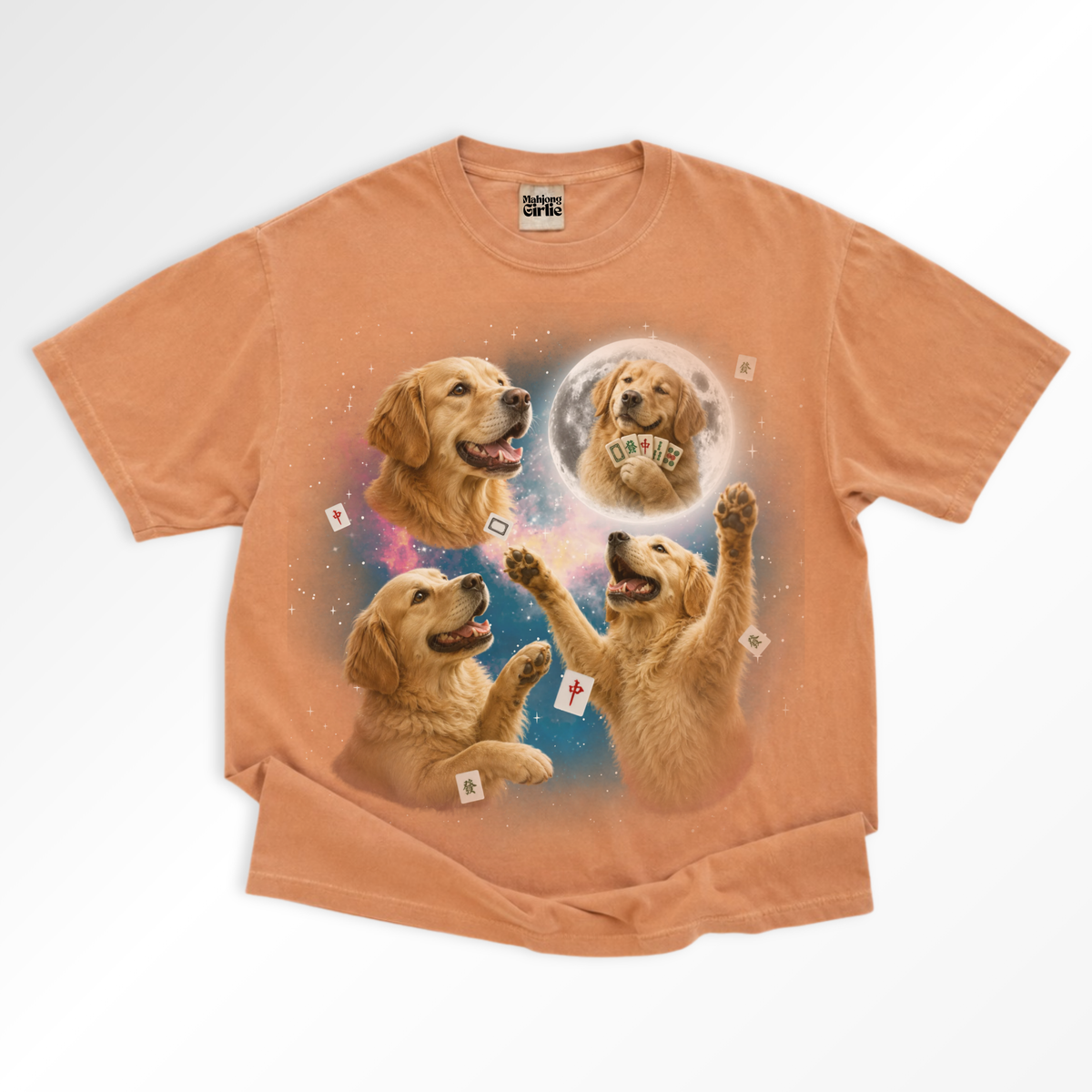 3 Dogs Retro 90s T-Shirt