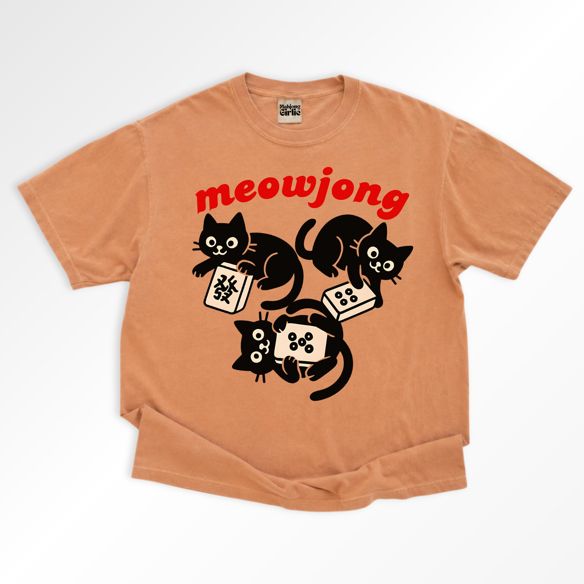 Meowjong Black Cats T-shirt