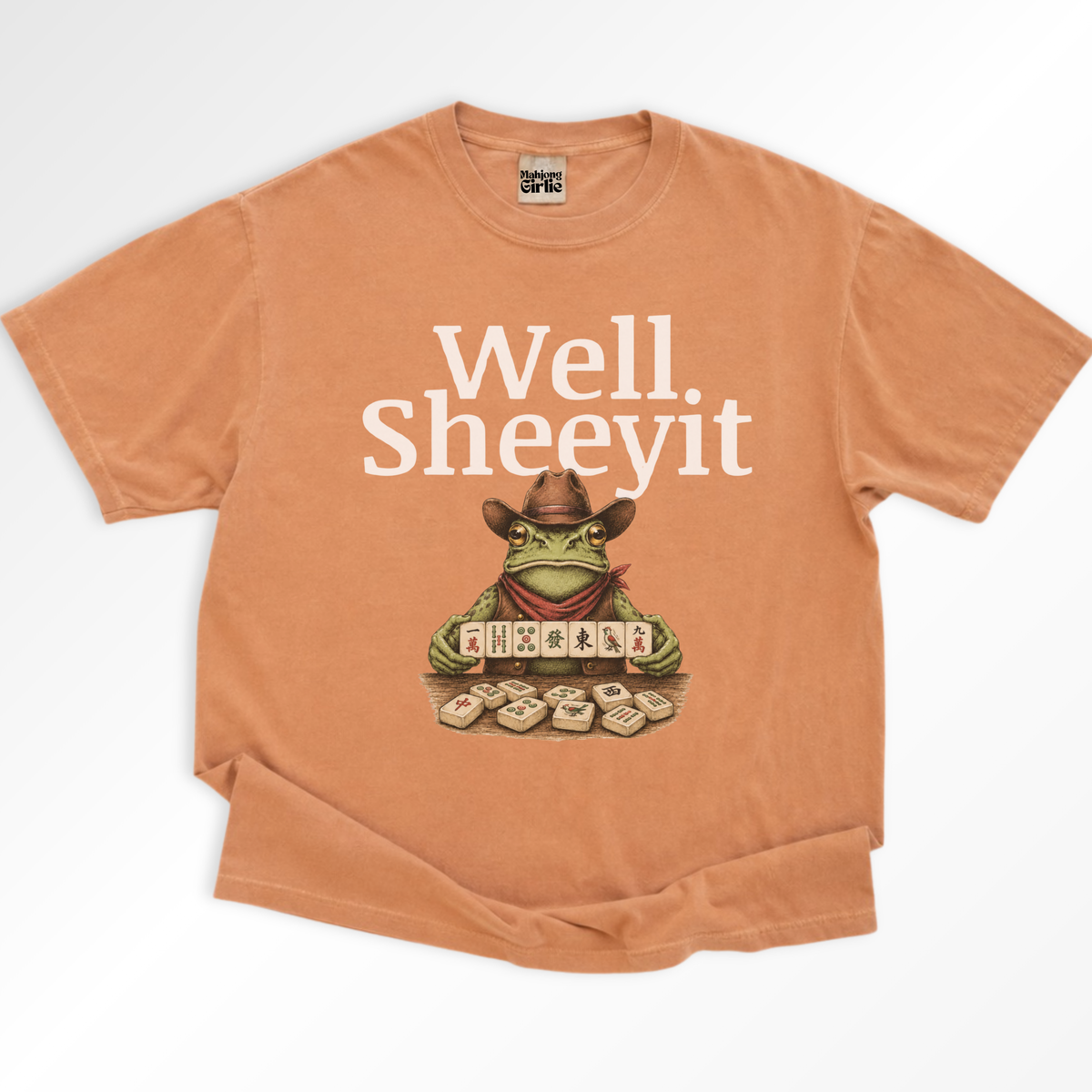 Well Sheeyit Cowboy Frog T-Shirt