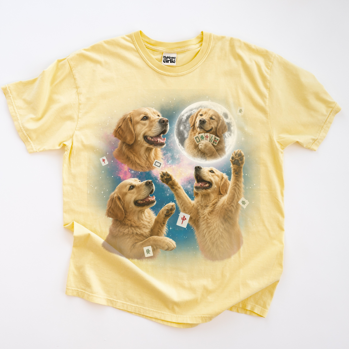 3 Dogs Retro 90s T-Shirt